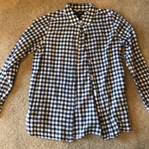 Gingham button down